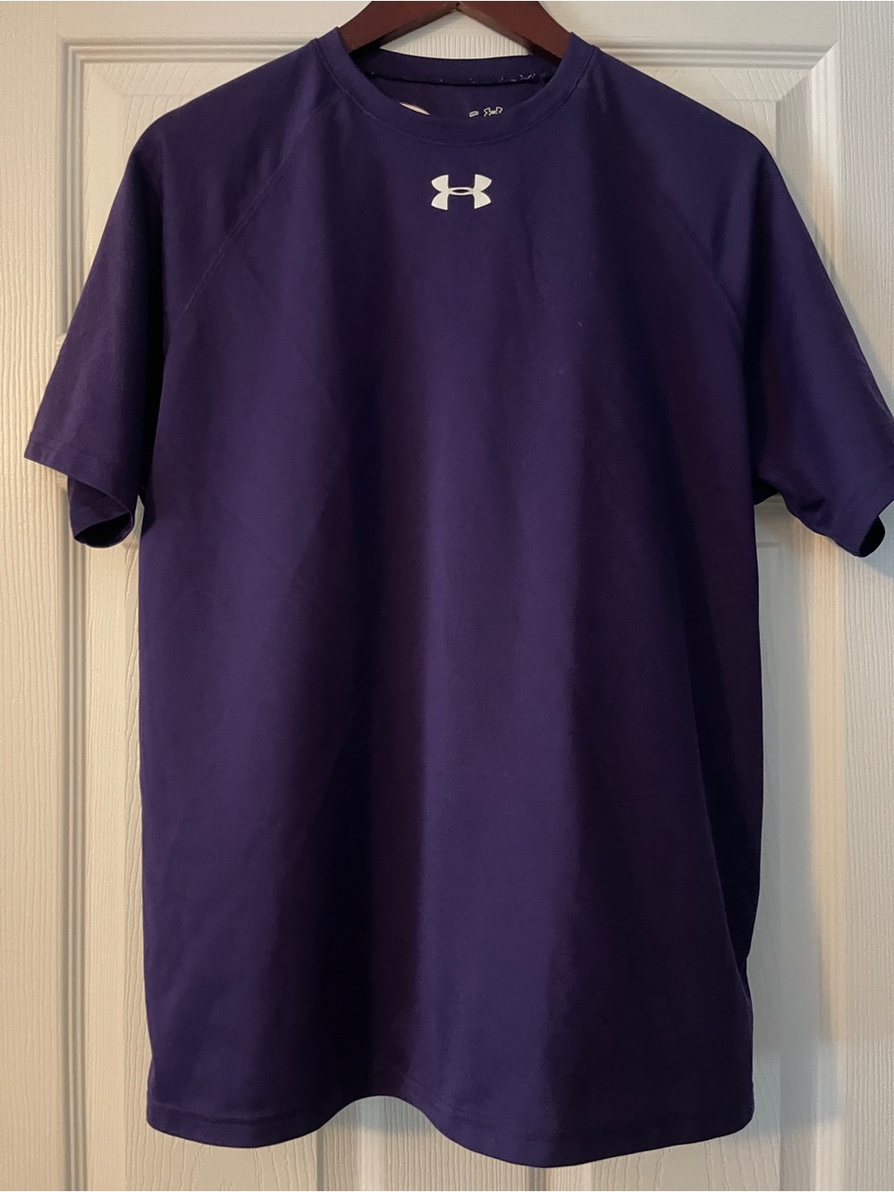 Under Armour Men's Dark Purple Short-Sleeve Performance Tee